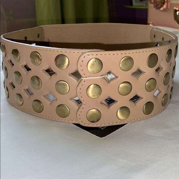 NWT Motif 56 wide leather belt Anthropology - Picture 3 of 9